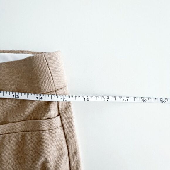 Banana Republic Womens Casual Sloan Pants Career Trousers Tan Size 4 - Picture 6 of 9